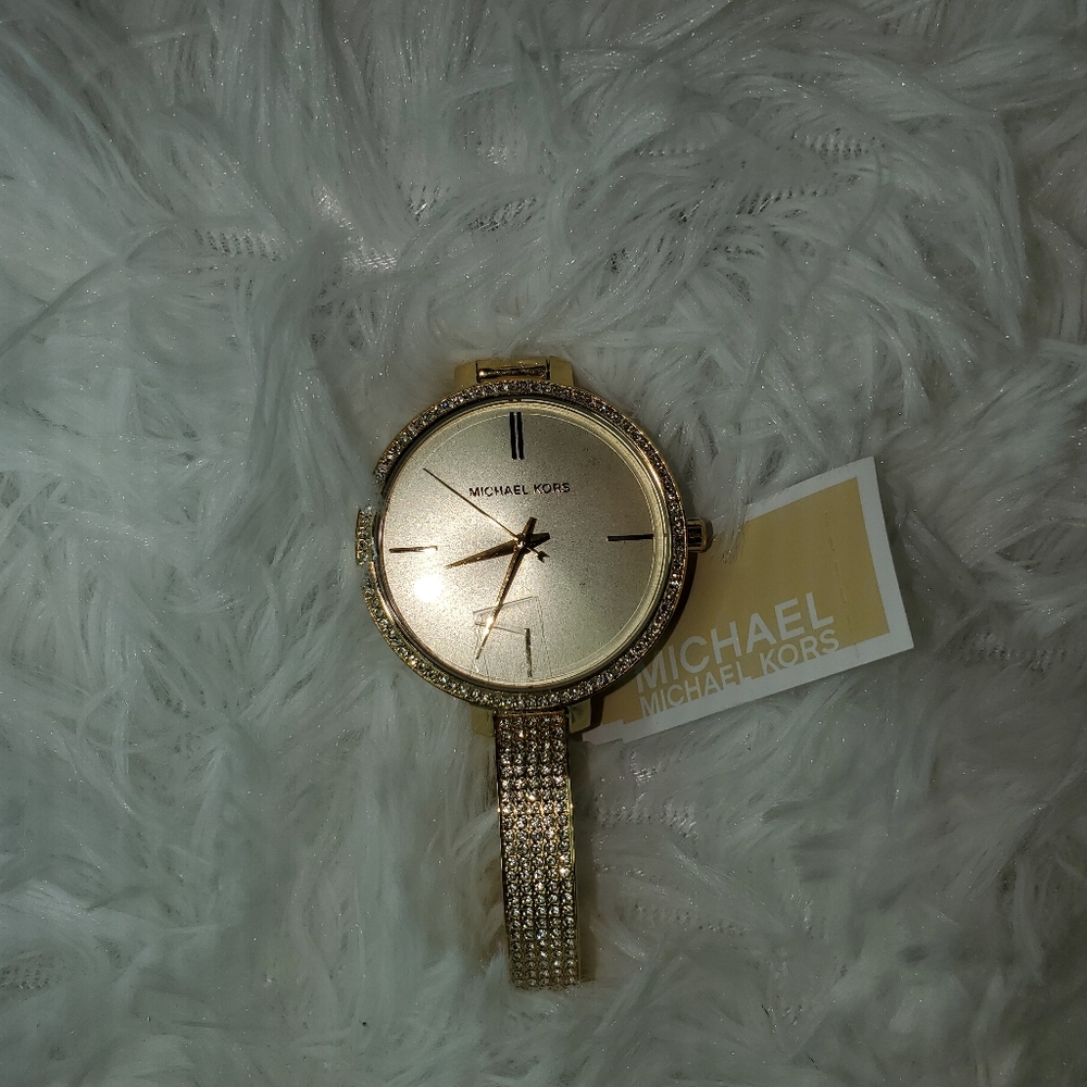 Michael Kors Womens Jaryn Pave Analog Bangle watch model 3784